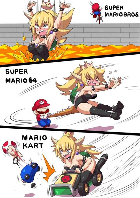 mario bowsette porn|Mario Bowsette Porn Videos 